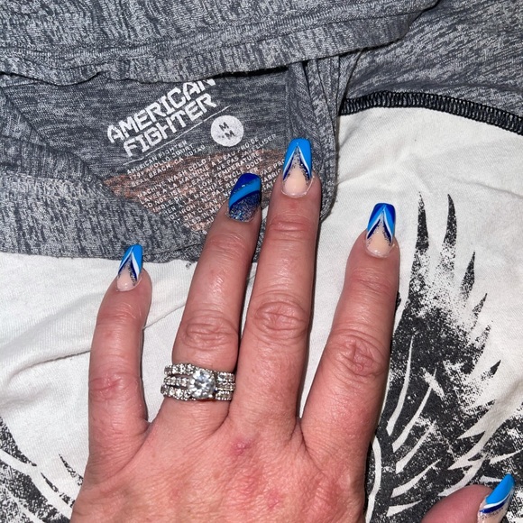 🇺🇸American Fighter Hooded Tee 🇺🇸 M - Picture 9 of 10